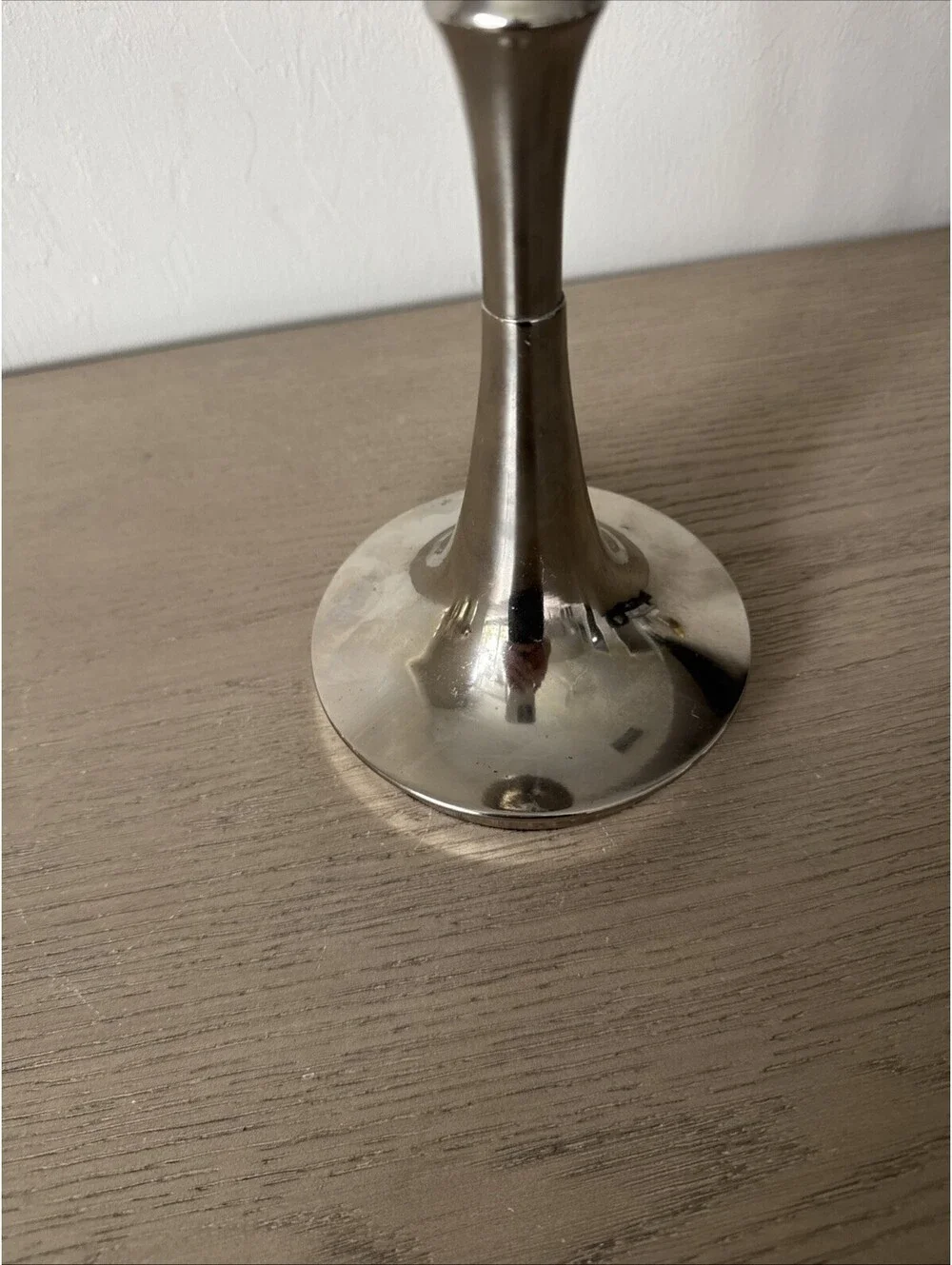 Silver Plated Candle Stick Taper Holder Decor Church Home